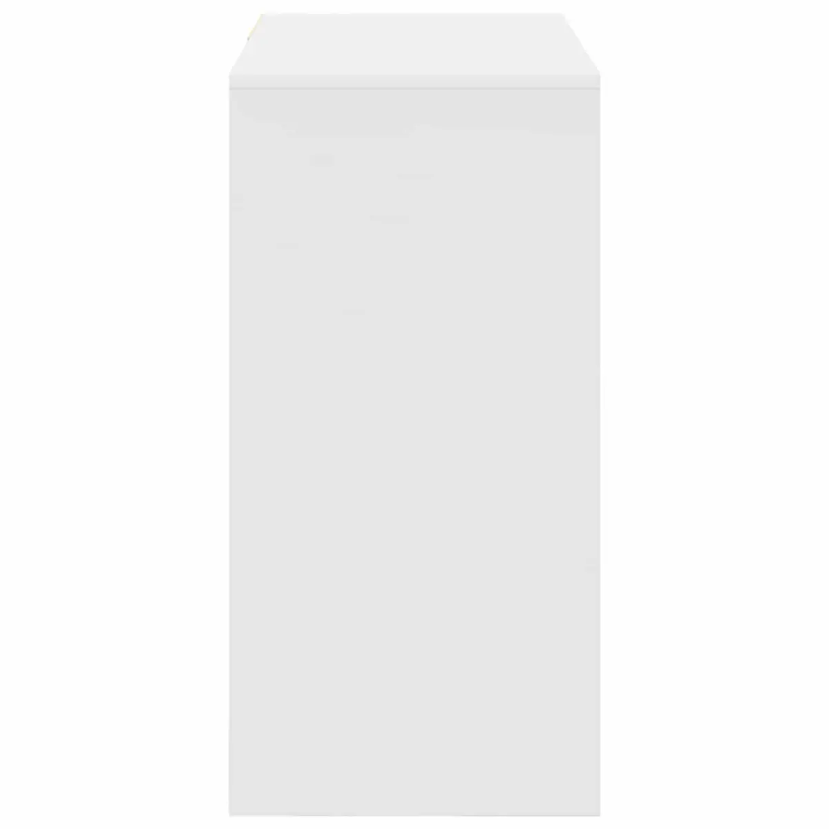 White Computer Desk with Drawer Storage Home Office Workspace 90 x 37.5 x 75 cm