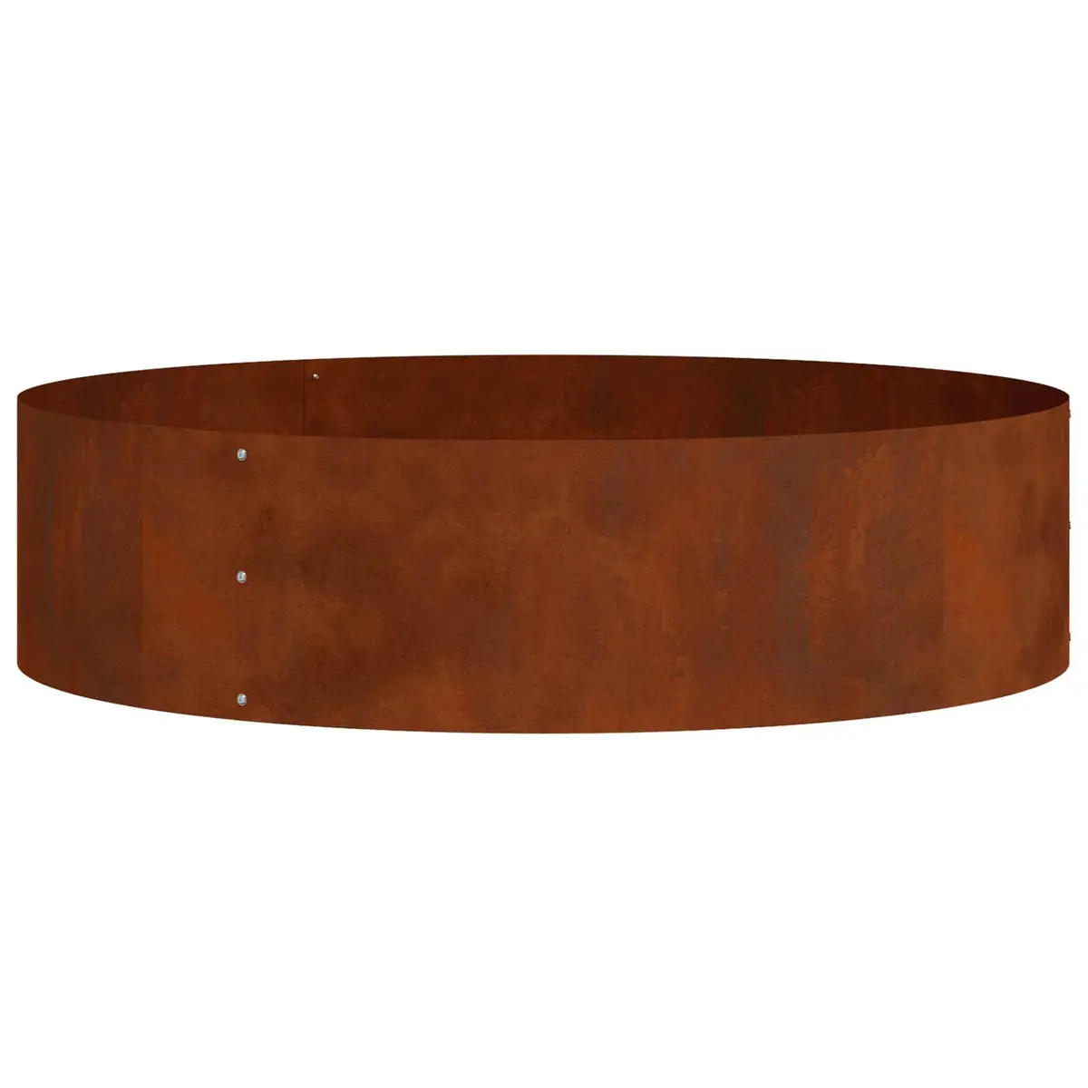 Garden Planter Ring 80x80x20cm Weathering Steel Outdoor Frame Set 5pcs