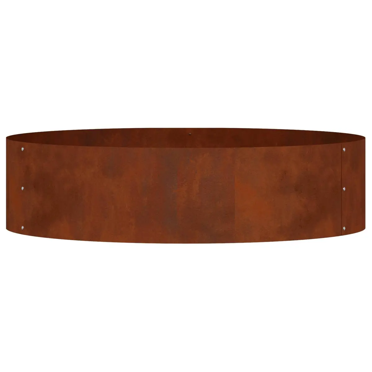 Garden Planter Ring 80x80x20cm Weathering Steel Outdoor Frame Set 5pcs
