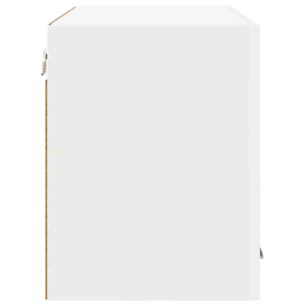 Hanging Kitchen Cabinet Modern Storage Engineered Wood White