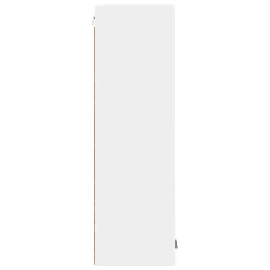Hanging Kitchen Cabinet Modern Storage Engineered Wood 30 x 31 x 100 cm White