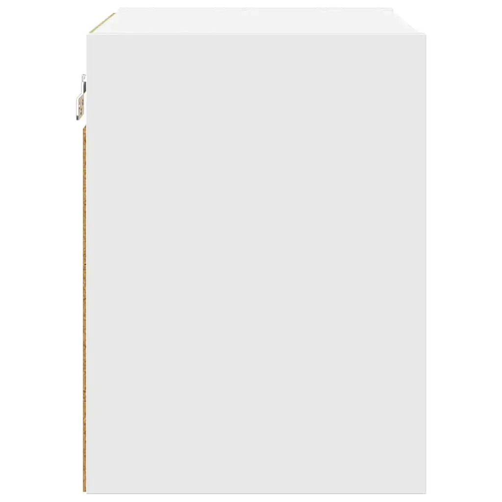 Hanging Kitchen Cabinet Engineered Wood White 40x29.5x40cm Storage Cupboard