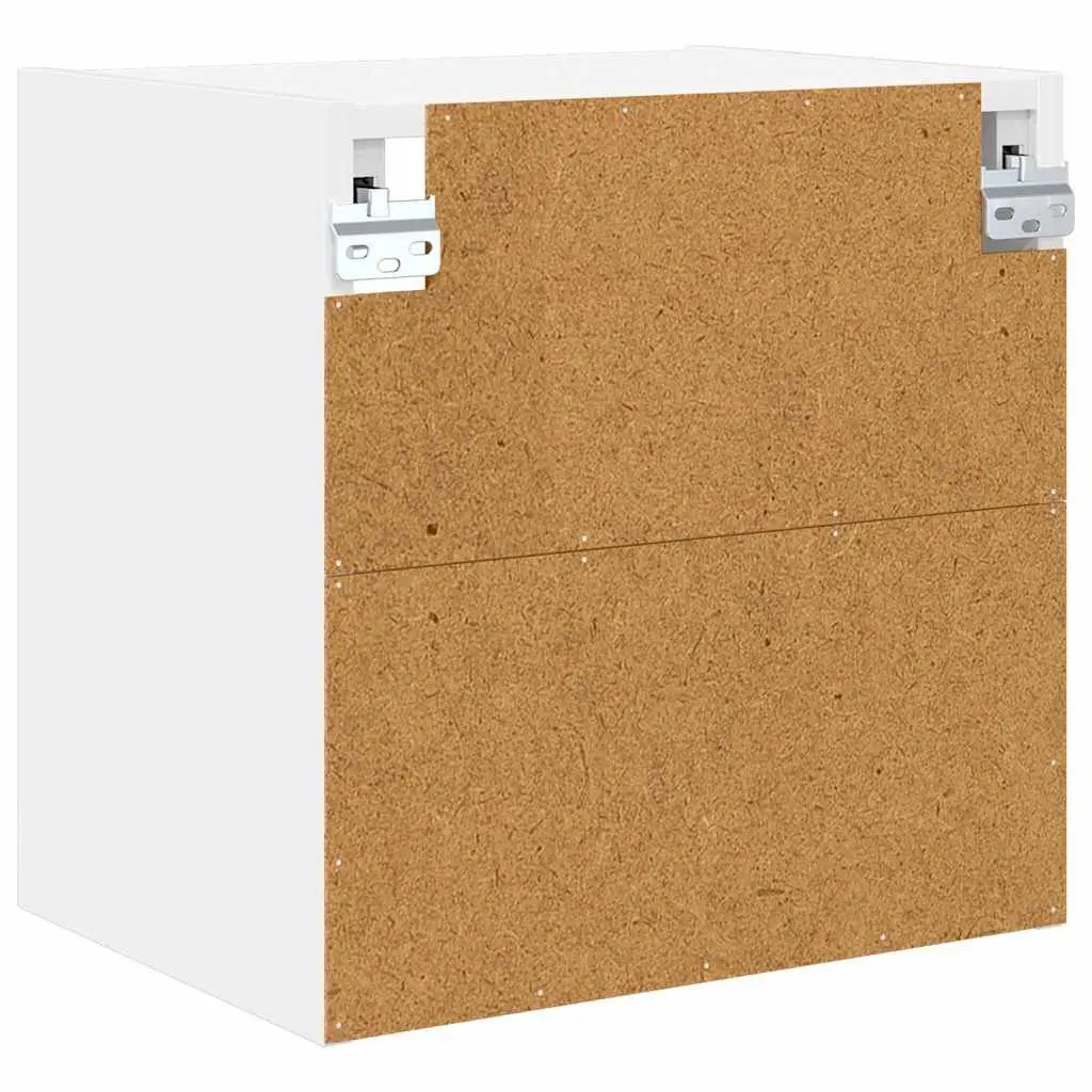 Hanging Kitchen Cabinet Engineered Wood White 40x29.5x40cm Storage Cupboard