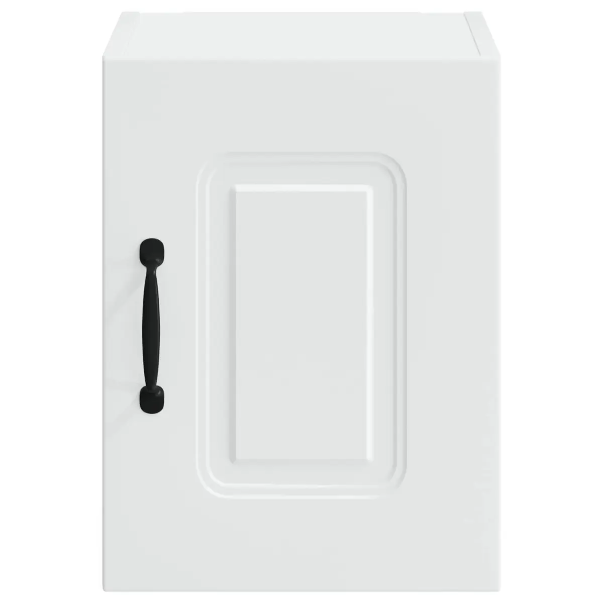 Dishwasher Panel White Engineered Wood Kitchen Cabinet Door Cover 2 Piece