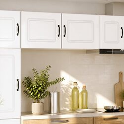 Dishwasher Panel Kitchen Cabinet High Gloss White Storage 50 x 31 x 40 cm