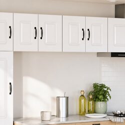Dishwasher Panel Kitchen Cabinet White Engineered Wood Storage Unit 60x31x40cm