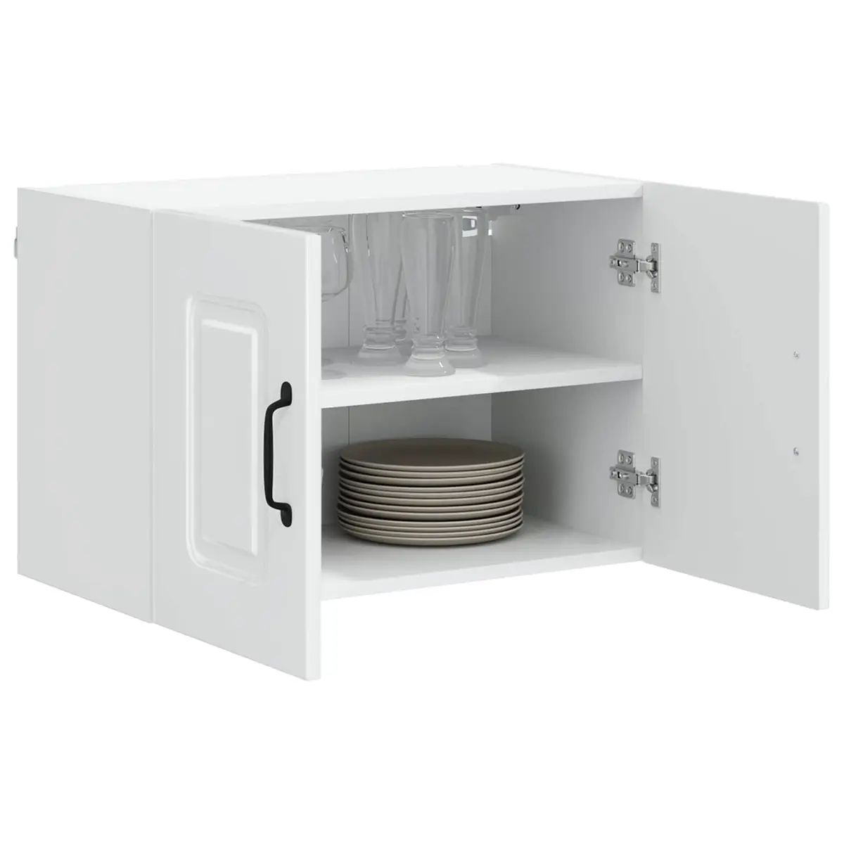 Dishwasher Panel Kitchen Cabinet High Gloss White 60x31x40cm