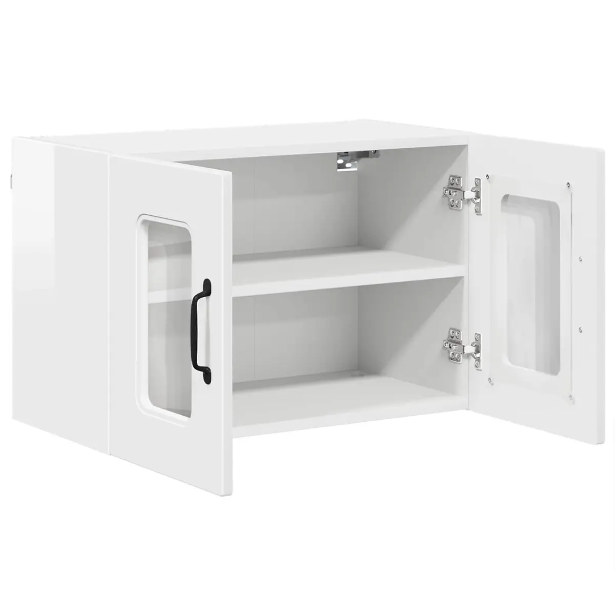 Kitchen Cabinet Engineered Wood Storage Unit White 60x31x40cm