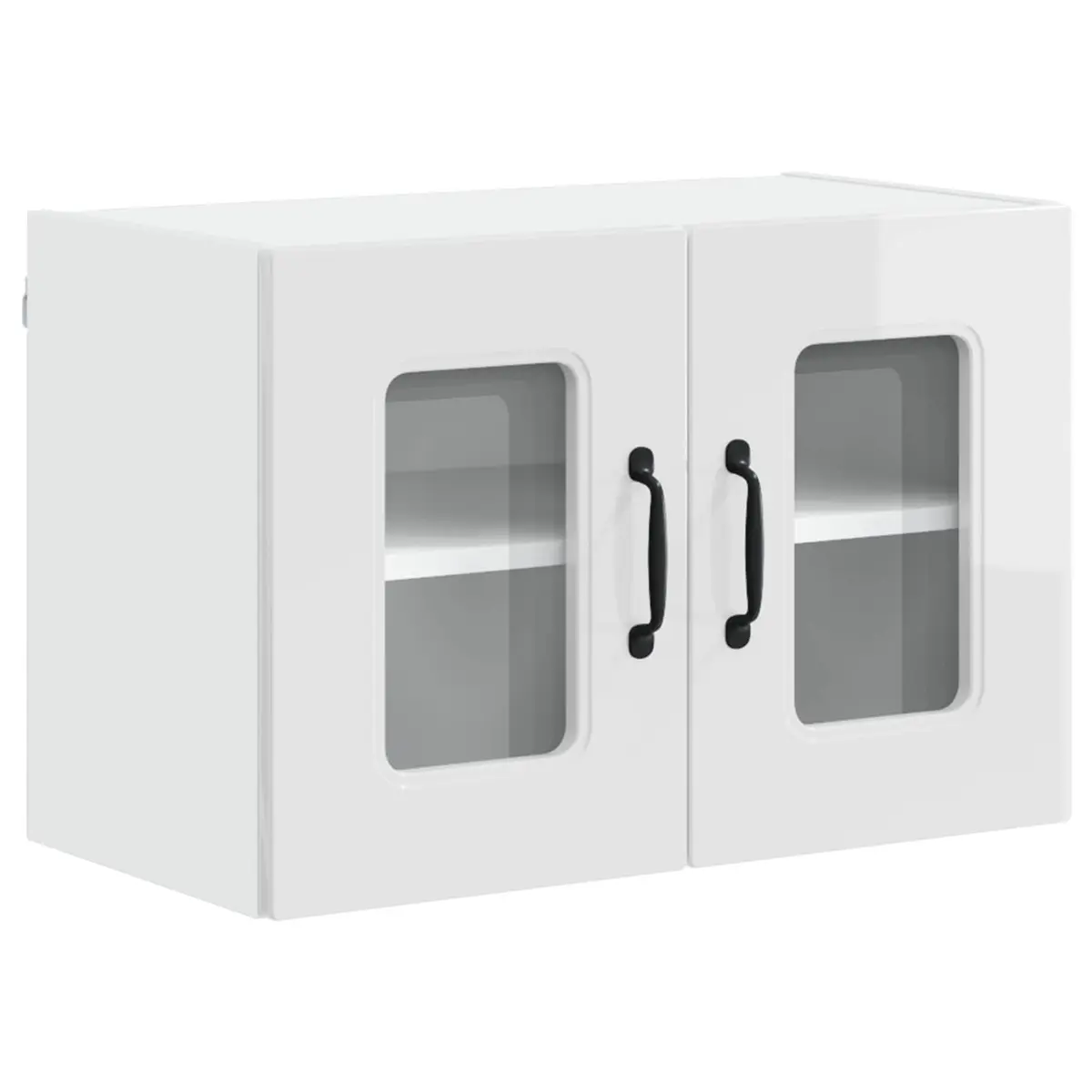 Dishwasher Panel Cabinet Engineered Wood High Gloss White Storage 60x31x40 cm