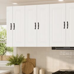 Dishwasher Panel Kitchen Cabinet White Engineered Wood Storage Unit 30x31x80cm