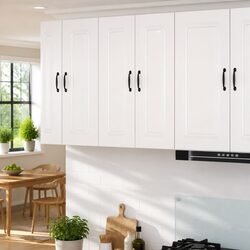 Dishwasher Panel Kitchen Cabinet High Gloss White Storage Furniture 30x31x80cm