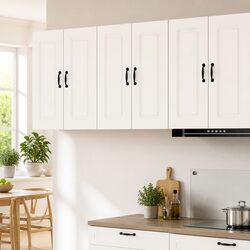Kitchen Dishwasher Panel Cabinet High Gloss White Engineered Wood Storage