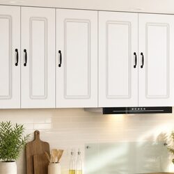 Dishwasher Panel Kitchen Cabinet High Gloss White Storage Cupboard 40 x 31 x 80