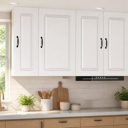 Dishwasher Panel High Gloss White 50 x 31 x 80 cm Kitchen Cabinet Door Cover