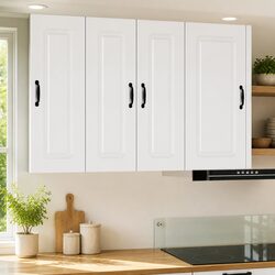 Dishwasher Panel White Kitchen Cabinet Engineered Wood Storage Cupboard