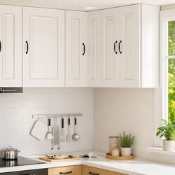 Dishwasher Panel Kitchen Cabinet High Gloss White Storage 57 x 57 x 80 cm