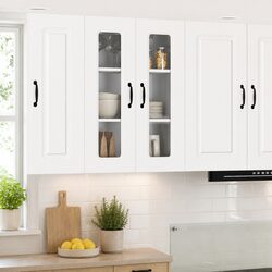 Dishwasher Panel Kitchen Cabinet White Engineered Wood Storage Organiser
