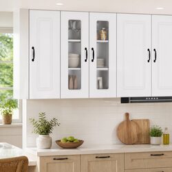 Dishwasher Panel Kitchen Cabinet High Gloss White 60 x 31 x 80 cm Storage