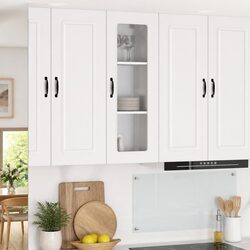 White Kitchen Dishwasher Panel Cabinet Engineered Wood Storage 40x31x100cm