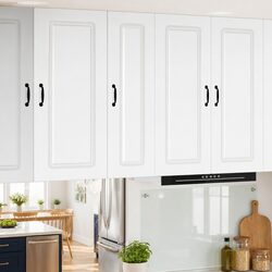 Dishwasher Panel Kitchen Cabinet White Storage Furniture Engineered Wood