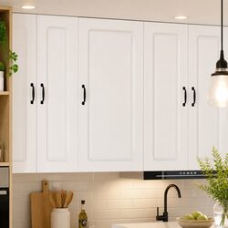 Dishwasher Panel Kitchen Cabinet High Gloss White Storage Cupboard 50x31x100cm