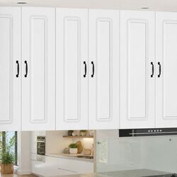 Dishwasher Panel Kitchen Cabinet High Gloss White Storage Engineered Wood