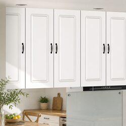 Dishwasher Panel Kitchen Cabinet High Gloss White Storage Cupboard 80x31x100cm