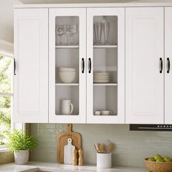 Dishwasher Panel Kitchen Cabinet White Engineered Wood Storage Unit 80x31x100cm