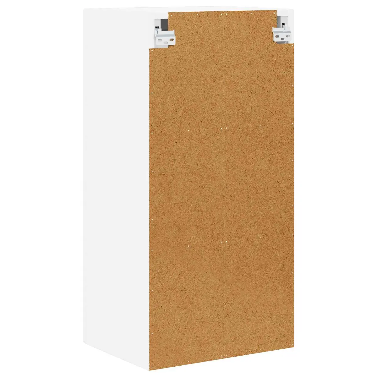 Wall Glass Cabinet White Kitchen Storage Unit 40 x 31 x 80 cm