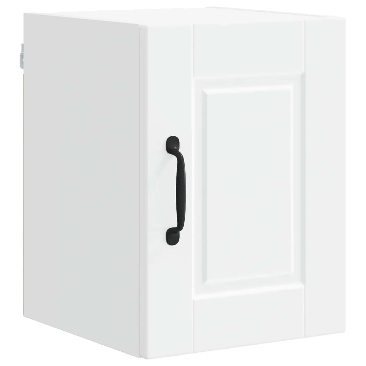 Wall-Mounted Kitchen Cabinet 2 Pieces White Engineered Wood Storage Unit