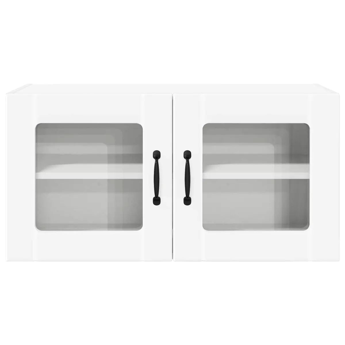Wall Mounted Kitchen Cabinet Organiser White 80x31x40cm