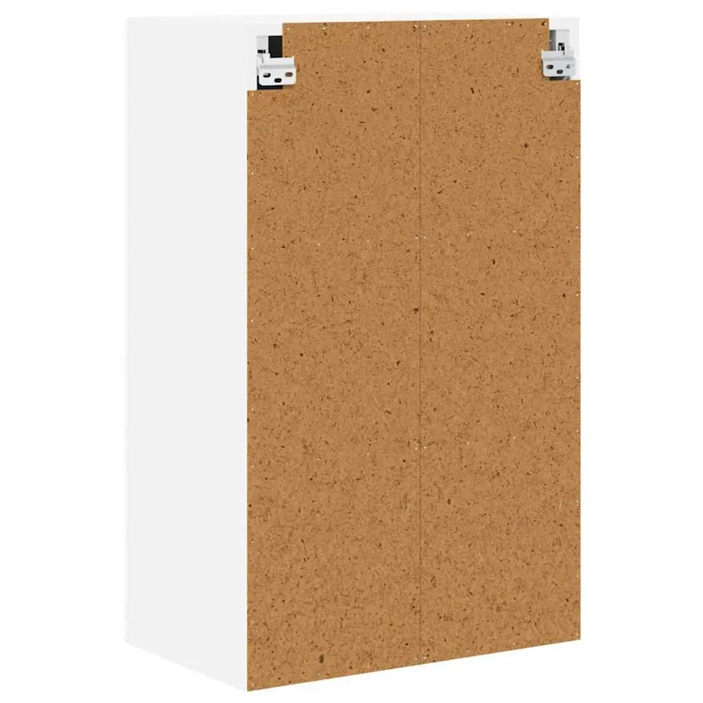Wall Cabinet Kitchen Storage White Engineered Wood 50 x 31 x 80 cm
