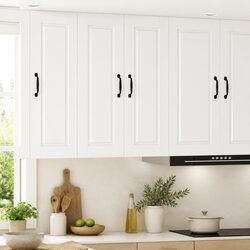 Wall Cabinet Kitchen Storage High Gloss White 60 x 31 x 80 cm Shelves