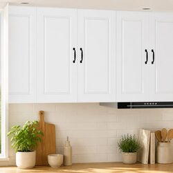 Wall Cabinet PORTO White 80 x 31 x 80 cm Kitchen Storage Engineered Wood