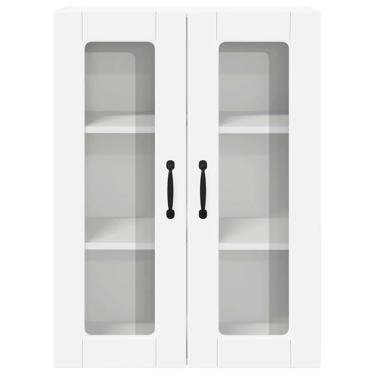 Wall Mounted Kitchen Cabinet White Engineered Wood 60x31x80cm