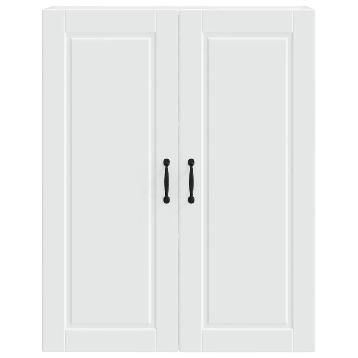Wall Cabinet White Kitchen Storage Engineered Wood 80x31x100cm