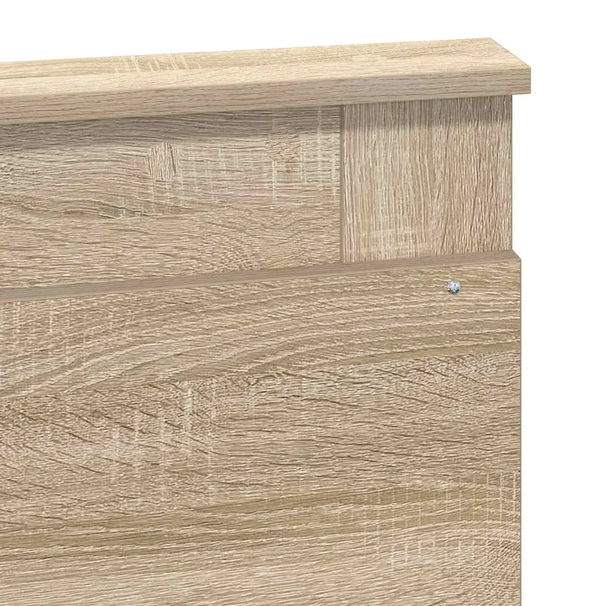 Headboard Sonoma Oak Brown 135cm Modern Bedroom Engineered Wood Furniture
