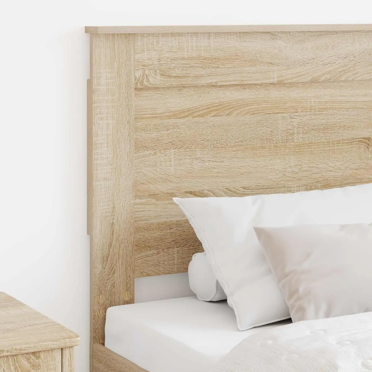 Headboard Modern Engineered Wood 90cm Brown