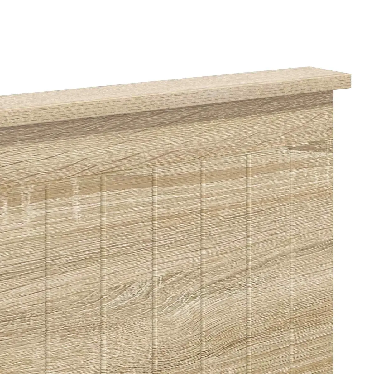 Headboard Modern Minimalist 180cm Brown Engineered Wood
