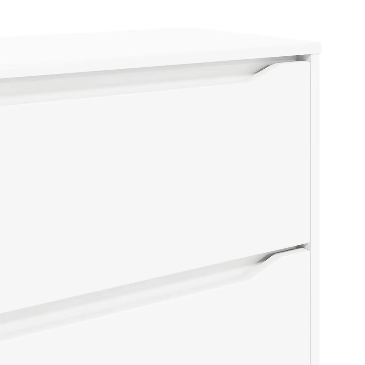 Storage Cabinet White Engineered Wood 40 x 48 x 81 cm
