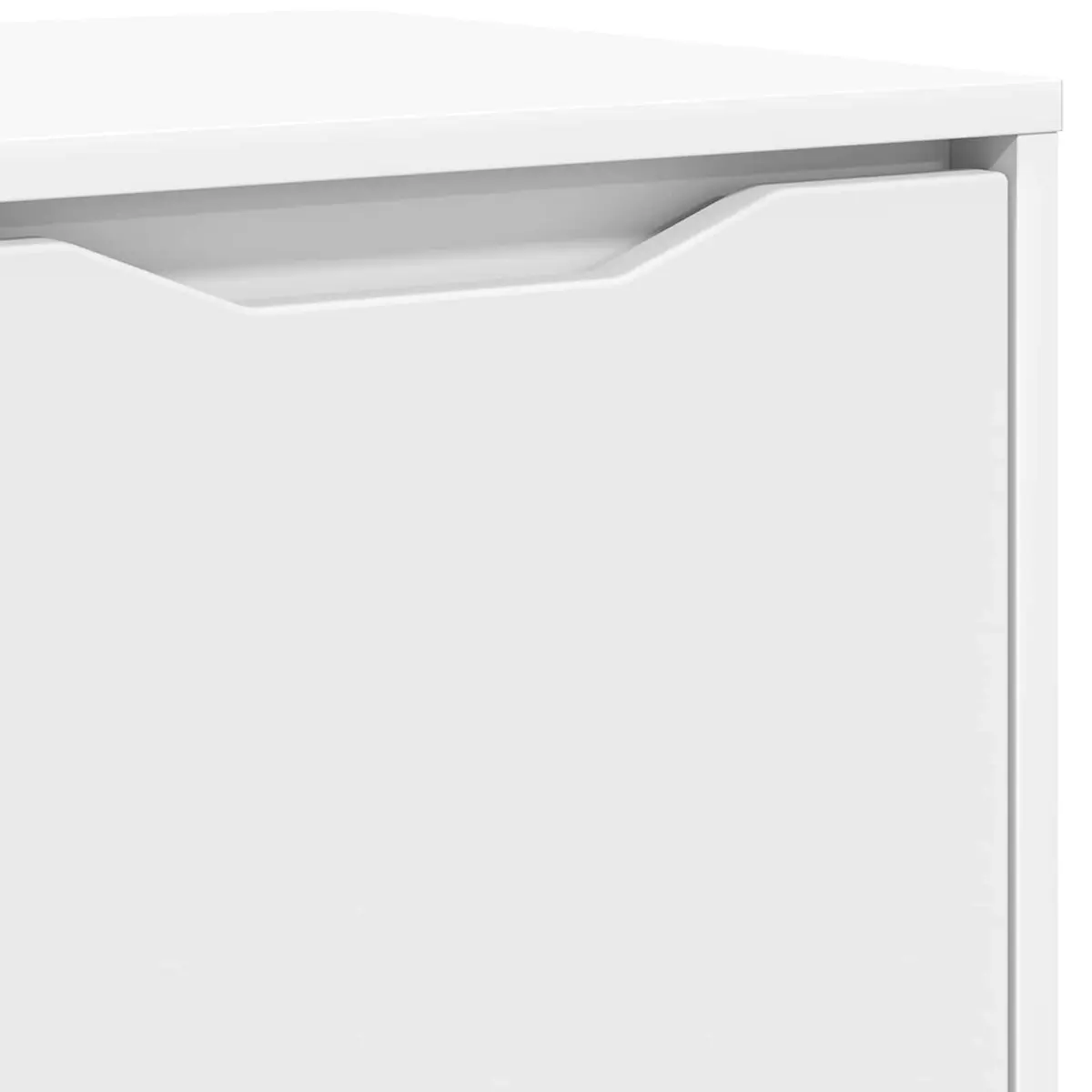 Bathroom Cabinet Engineered Wood Minimalist 40.5 x 40 x 44 cm White