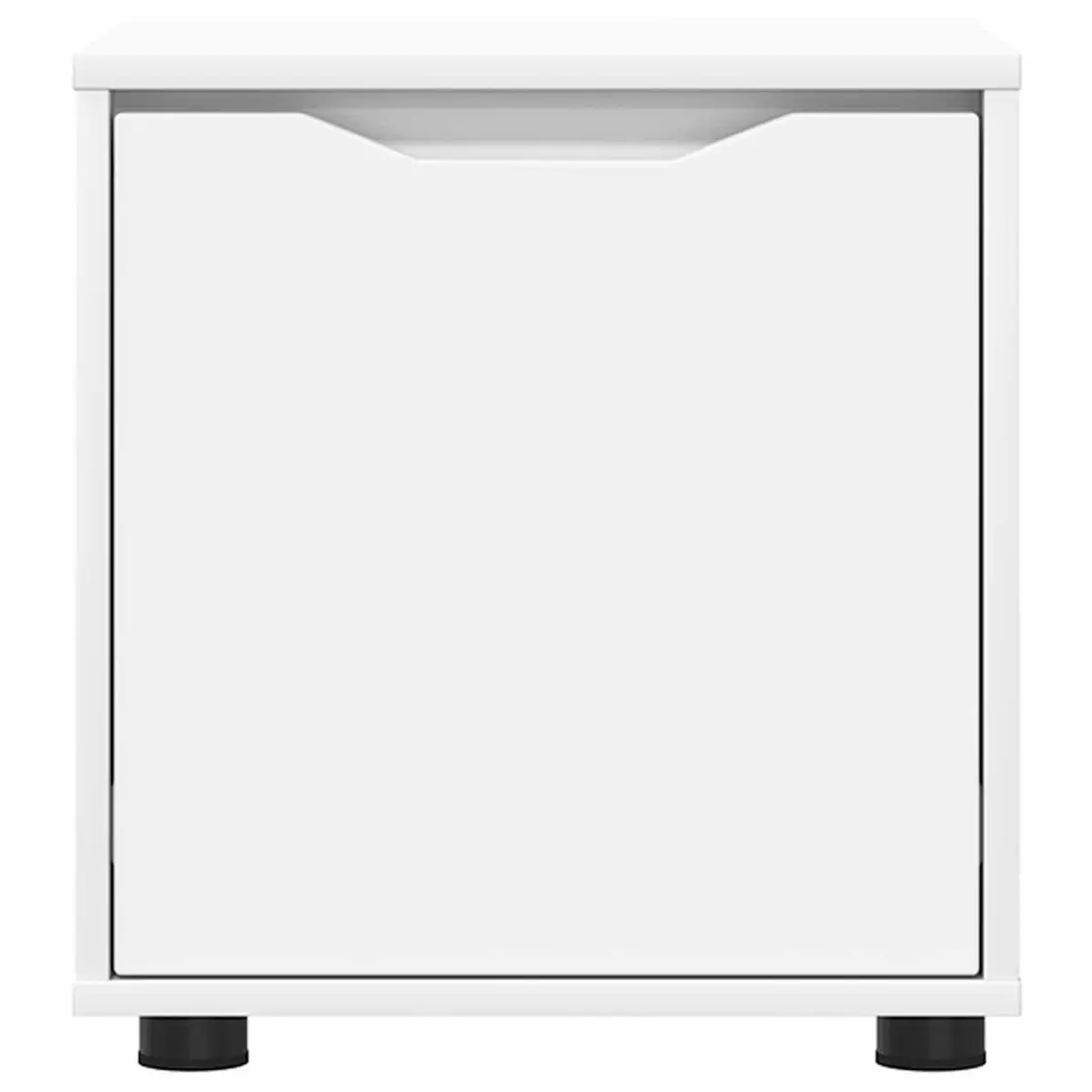 Bathroom Cabinet Engineered Wood Minimalist 40.5 x 40 x 44 cm White