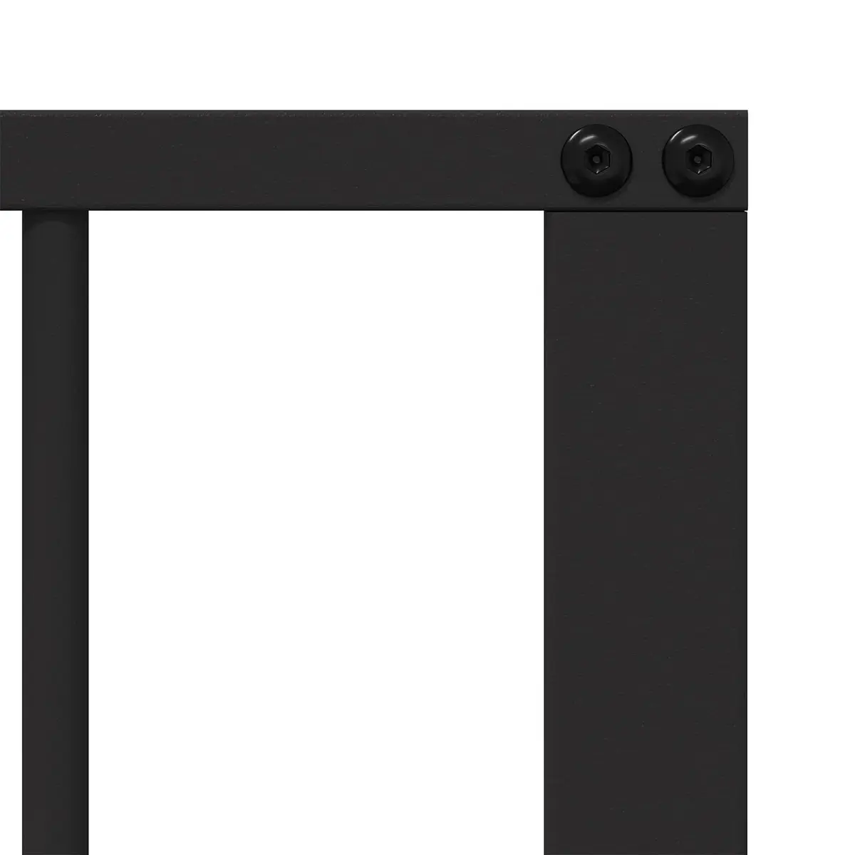 Dog Gate 4 pcs Black Galvanised Steel Pet Fence Panel Puppy Playpen Barrier