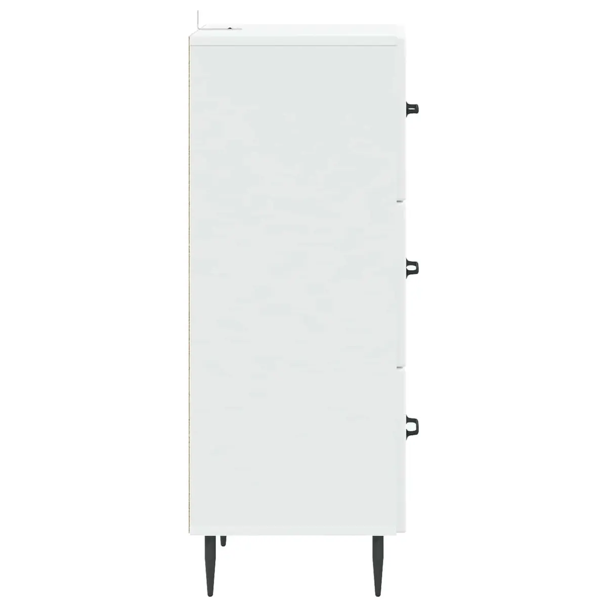 Drawer Cabinet Storage Unit Multiple Drawers 33 x 34.5 x 89.5 cm White