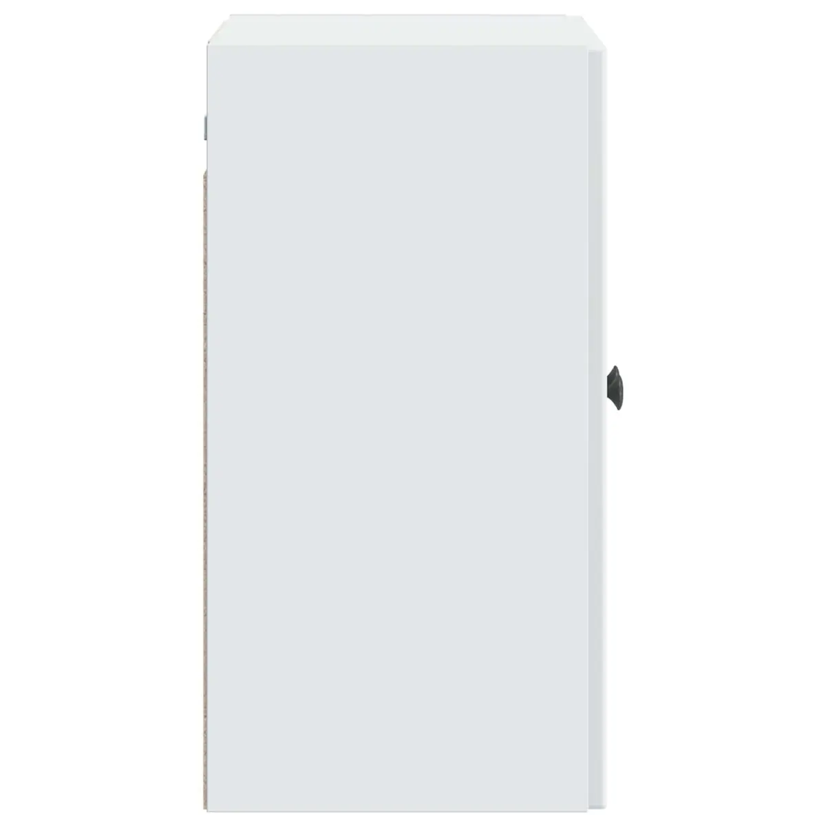 Wall-Mounted Storage Cabinet Engineered Wood Vintage Style White 59x31x60cm