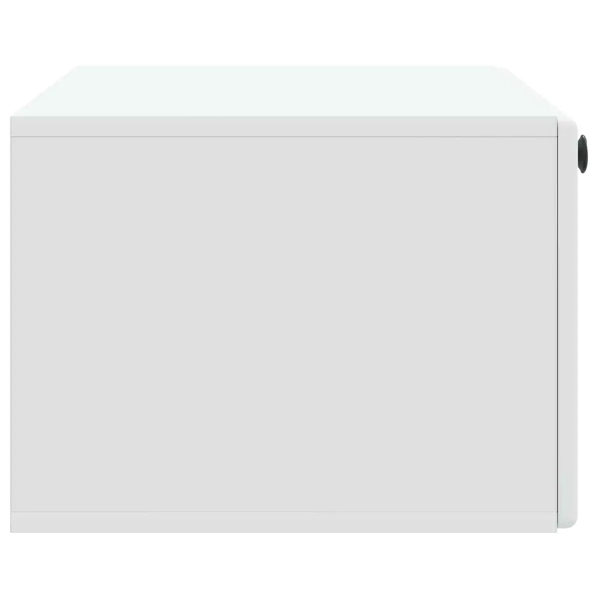 Wall-Mounted TV Cabinet Engineered Wood 78.5 x 41 x 30 cm White Storage Unit