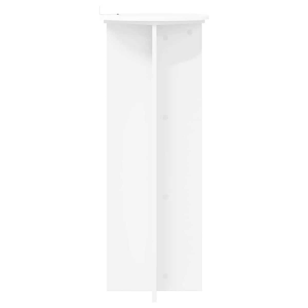 Plant Stand Modern Minimalist Indoor Display Ø40 x 100 cm White 2 Piece