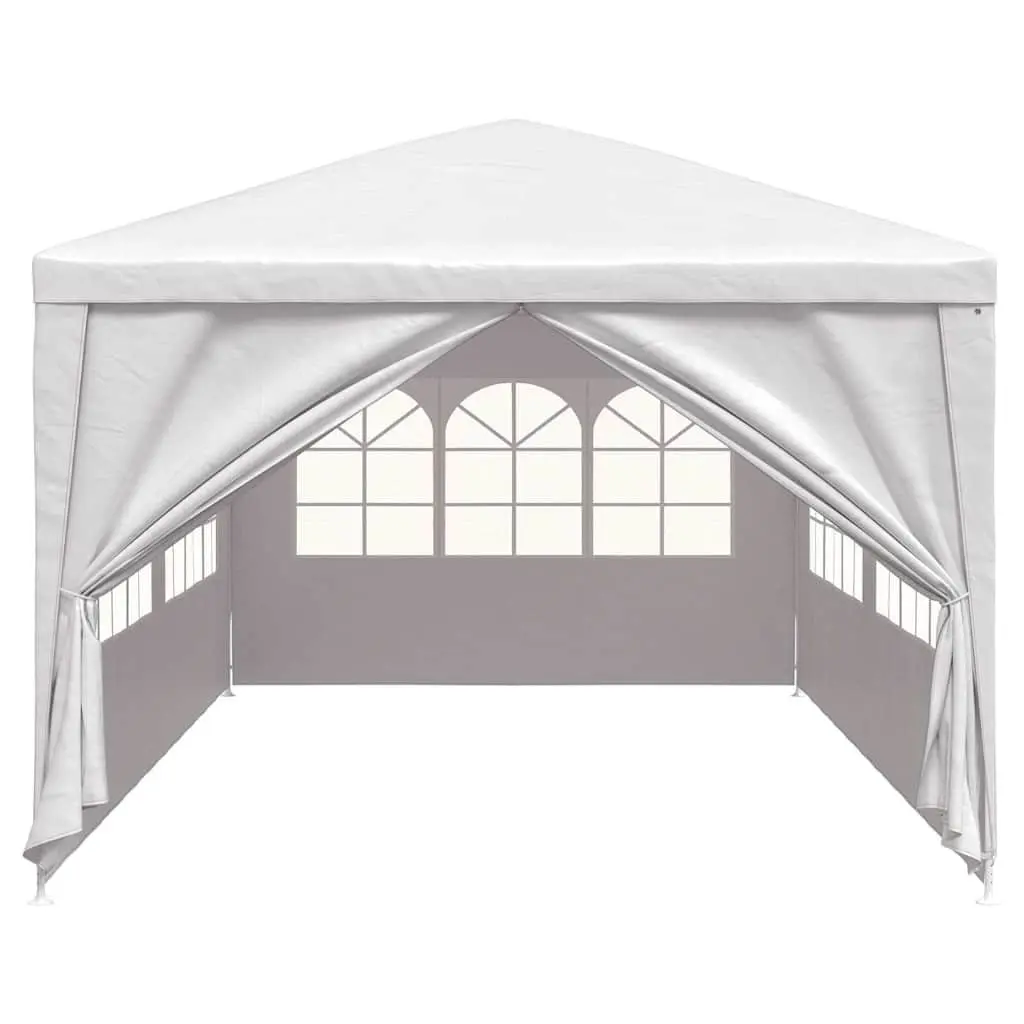 Party Tent UV and Water Resistant 3x6m White Outdoor Gazebo with Side Panels