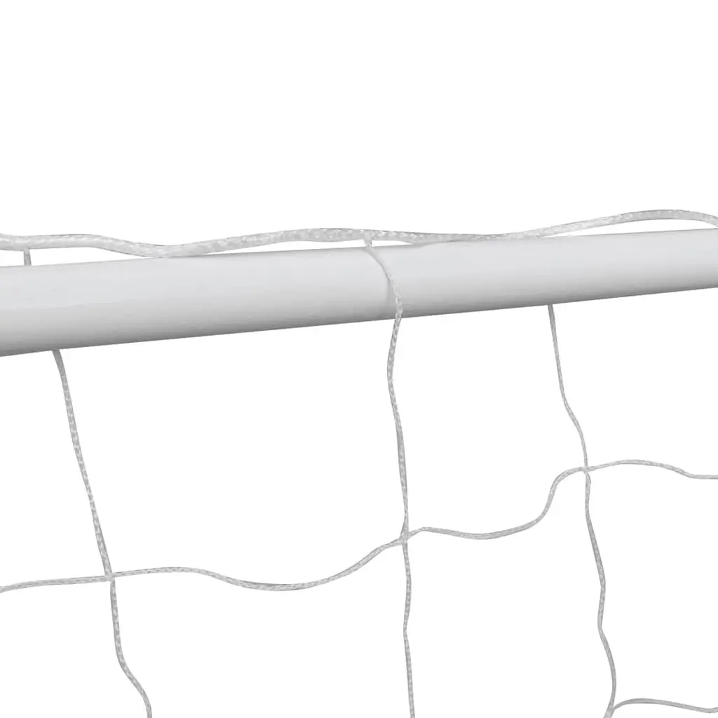 Football Soccer Goal Post Net Set Steel Frame 240x90x150cm Training Sports