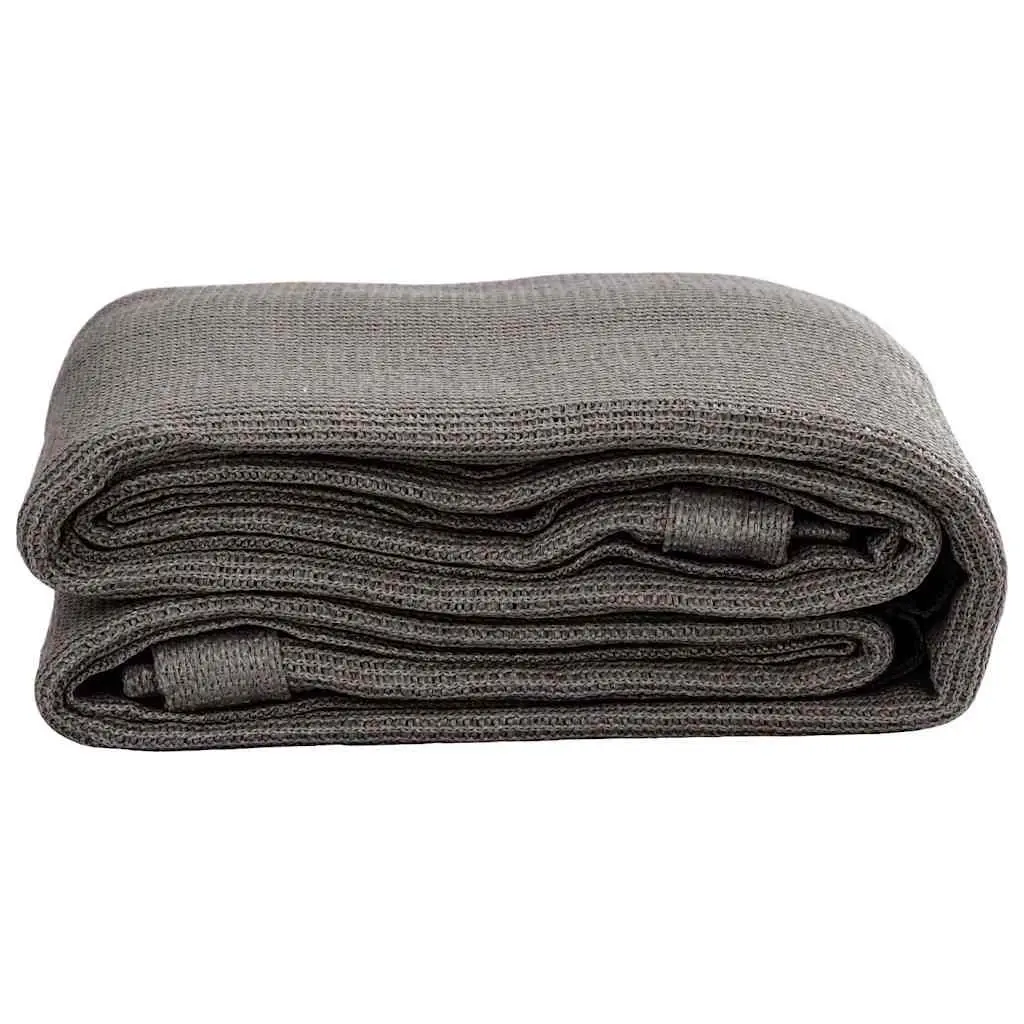 Tent Carpet Water Permeable 250x600 cm Anthracite Outdoor Ground Sheet Mat